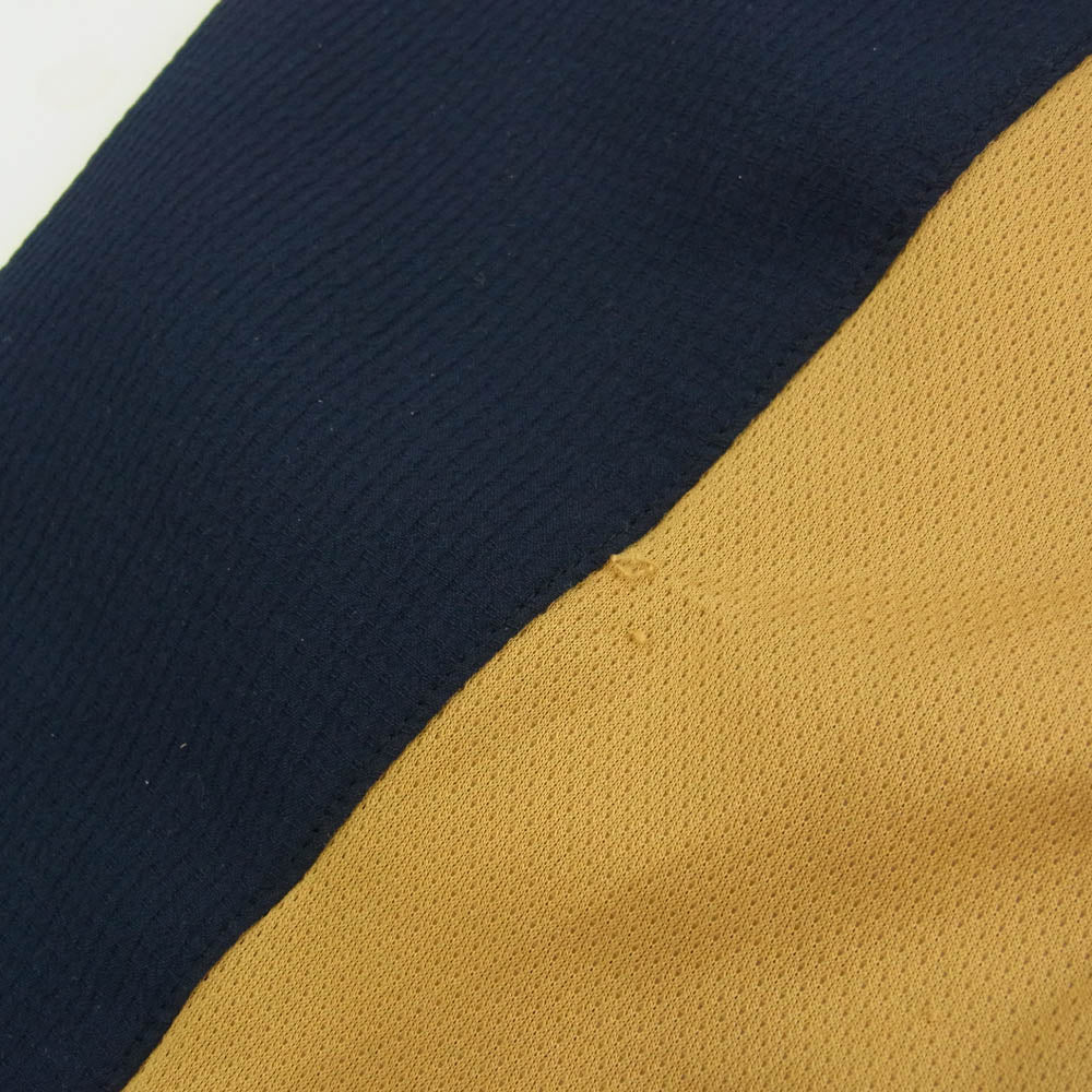 アンブロ UCS4445B/UCS4445P ロゴ刺繍 ジャージ セットアップ トラックジャケット トラックパンツ ネイビー系 L【中古】