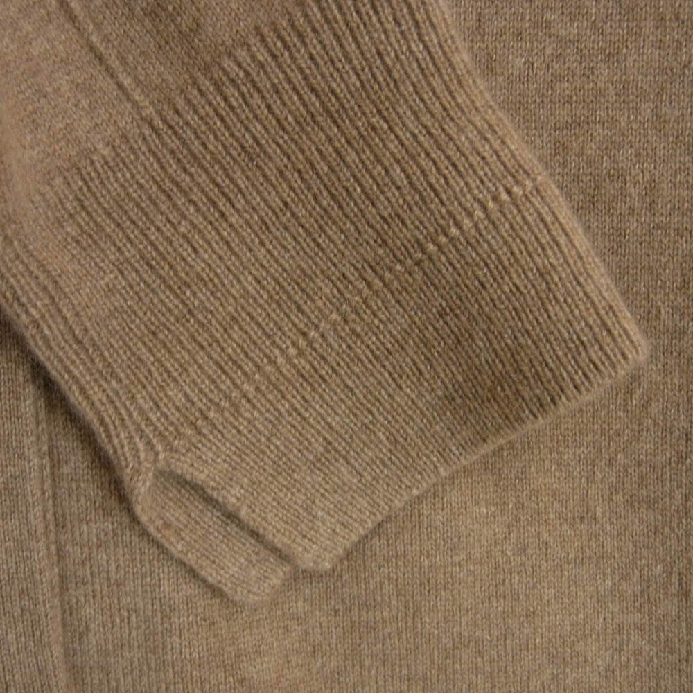 Loro Piana ロロピアーナ MAC3540 FAF0279 BABY CASHMERE ベビーカシミヤ カシミヤ100% ロング カーディガン ブラウン系 40【中古】