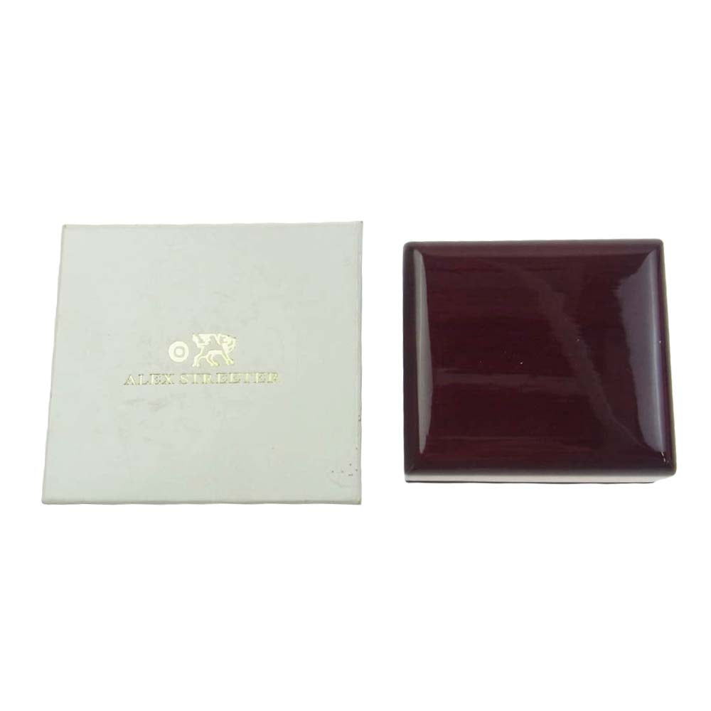 ALEX STREETER アレックスストリーター ドラゴン トゥース ウィズ ドームイン スカル リング シルバー系 18.5号【中古】