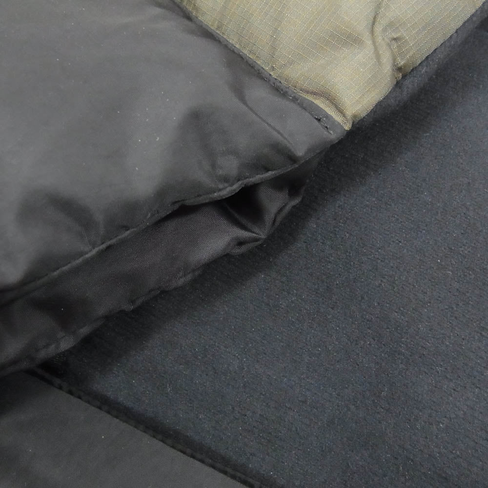 THE NORTH FACE ノースフェイス NN72312 NUPTSE MUFFLER ロゴ ヌプシ ナイロン マフラー カーキ系【中古】