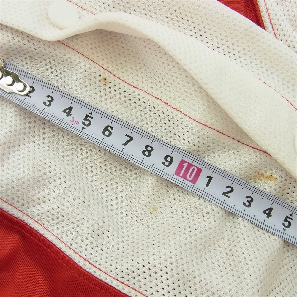 NIKE ナイキ 90s 半袖 トラック ジャケット ジャージ パンツ セット アップ レッド系 L【中古】