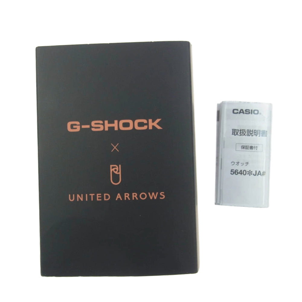 CASIO G-SHOCK カシオ ジーショック AWG-M520UA UNITED ARROWS ユナイテッドアローズ別注 1443-599-1393 20気圧防水 腕時計 ブラック系【中古】