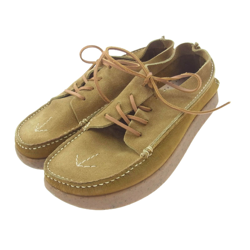 Nigel Cabourn ナイジェルケーボン 80451262500 × Yogi Footwear FINN II ヨギー フットウェア  レザーシューズ ライトブラウン系 6UK【中古】