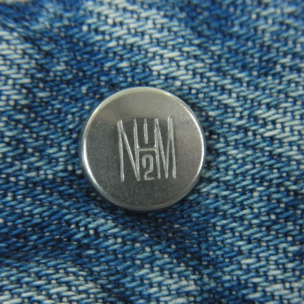 N.HOOLYWOOD エヌハリウッド 202-CP01 ブーツカット ストレッチ デニム パンツ インディゴブルー系 38【中古】