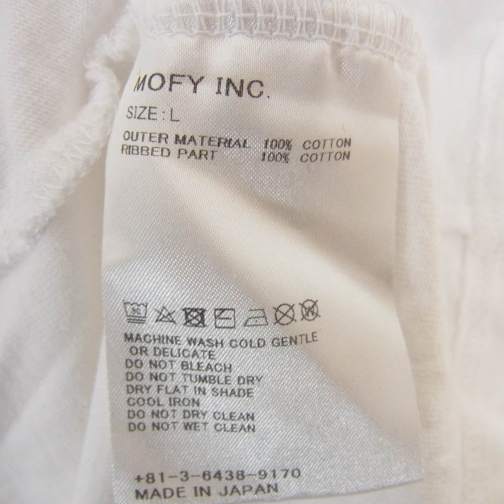 SEQUEL シークエル 24SS SQ-24SS-ST-03 T-SHIRT WHITE ロゴ プリント 半袖 Tシャツ ホワイト系 L【中古】