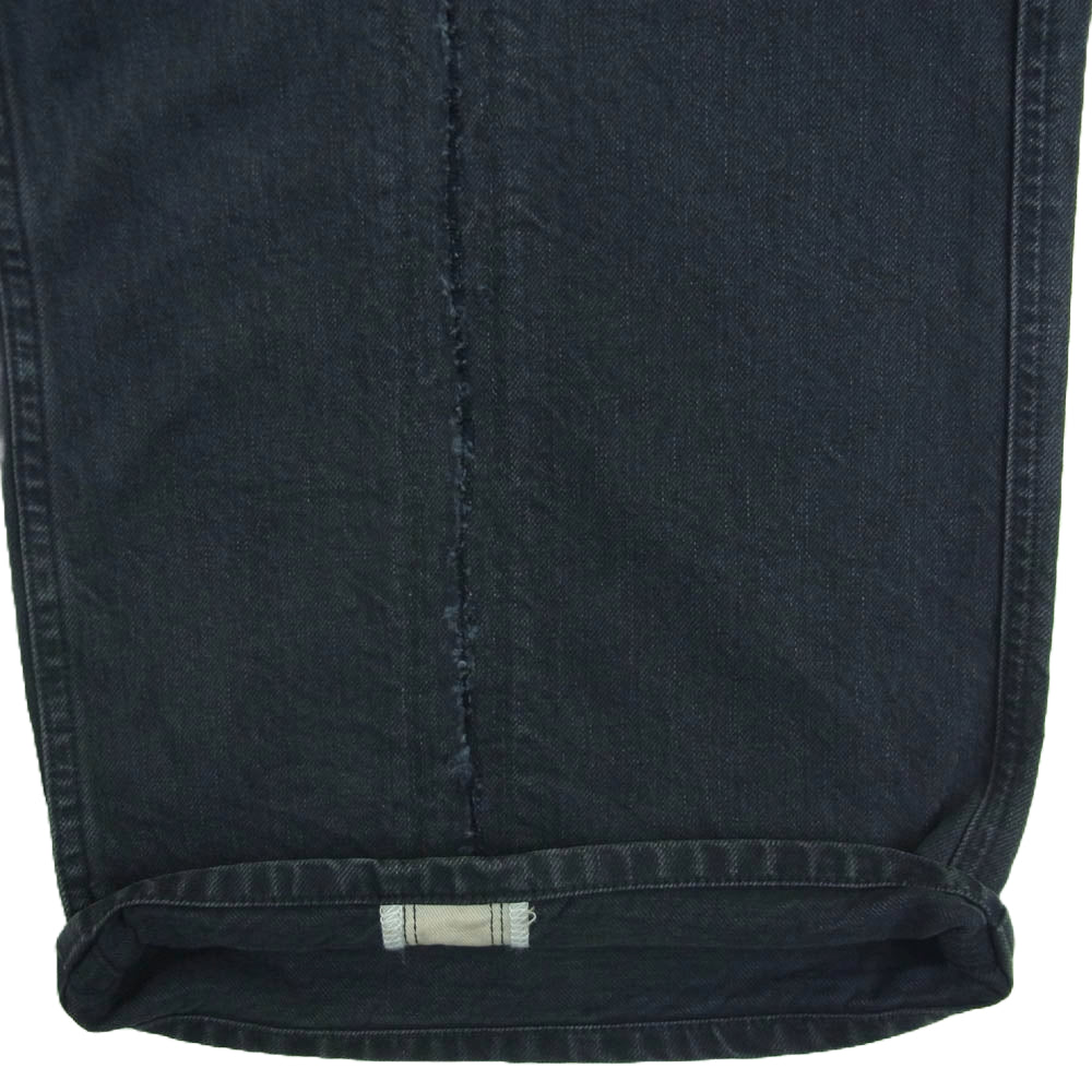 Jieda ジエダ Jie-24S-PT01 Jie-24S-PT01 CUTTING WIDE DENIM カッティング ワイド デニム パンツ ブラック系 2【新古品】【未使用】【中古】