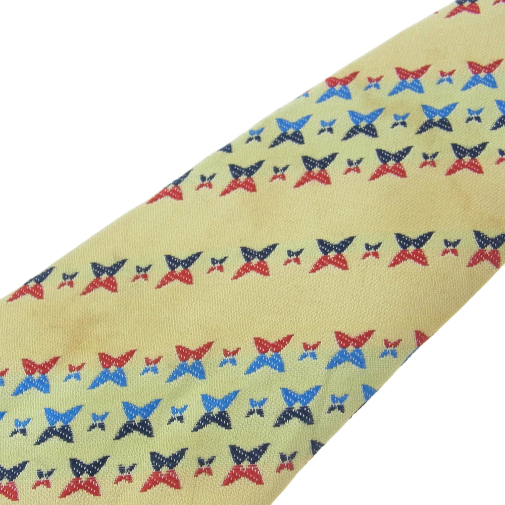 LOUIS VUITTON ルイ・ヴィトン 総柄 レジメンタル ネクタイ マルチカラー系【中古】