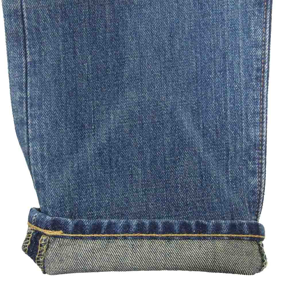 RRL ダブルアールエル 9832 ストレート デニム パンツ メキシコ製 インディゴブルー系 30【中古】