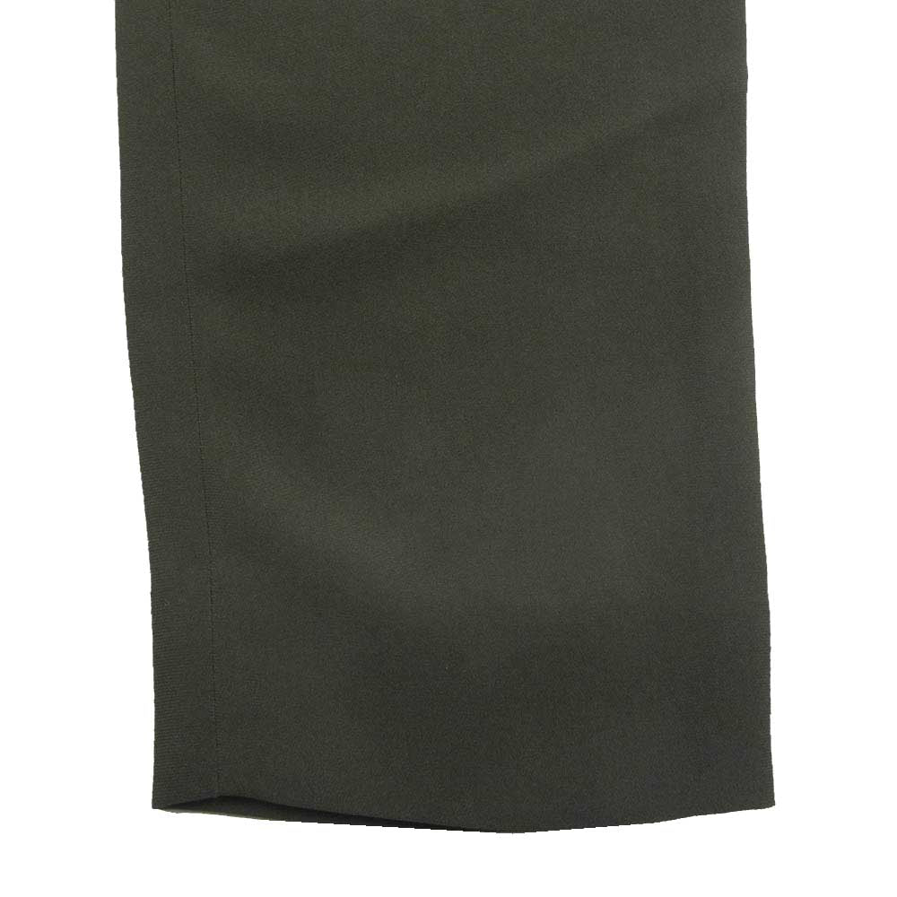 MAX MARA マックスマーラ マックスマーラジャパンタグ タック パンツ カーキ系 36【中古】