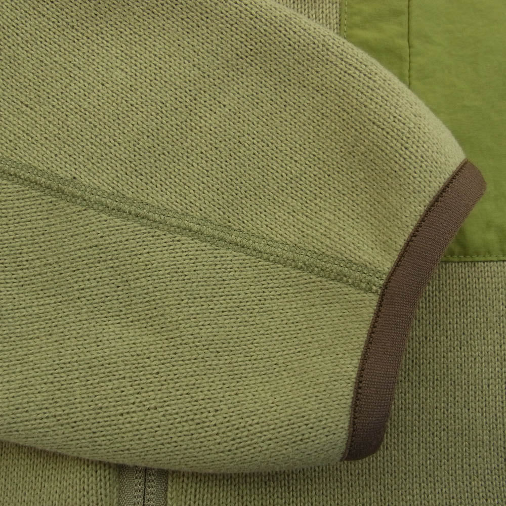 NANGA ナンガ NW2241-1D509 POLARTEC FLEECE ZIP BLOUSON フリース ジャケット グリーン系 XL【中古】