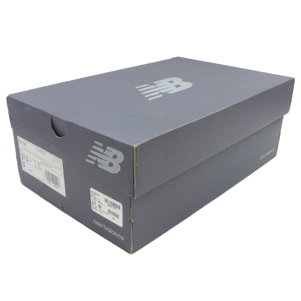 NEW BALANCE ニューバランス ML725I ML725I LIGHT GRAY ライトグレー ローカット スニーカー グレー系 27.5cm【美品】【中古】