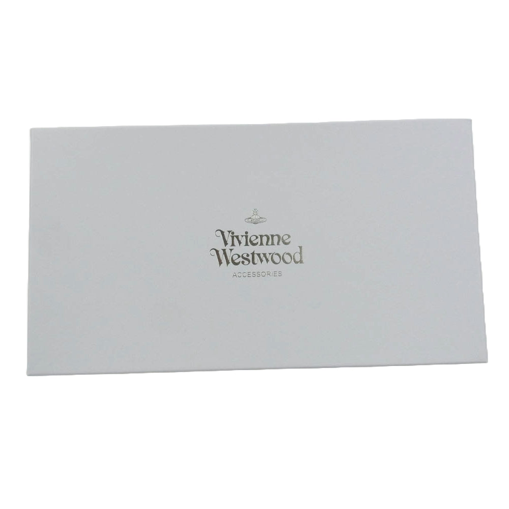 Vivienne Westwood ヴィヴィアンウエストウッド オーブ スター 総柄 長財布 ブラック系【中古】