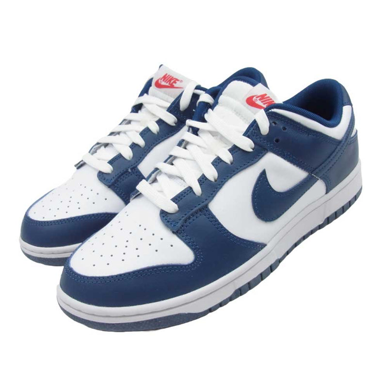 NIKE ナイキ DD1391-400 Dunk Low ダンクロー Valerian Blue バレリアンブルー ローカット スニーカー ホワイト系  ネイビー系 27cm【美品】【中古】