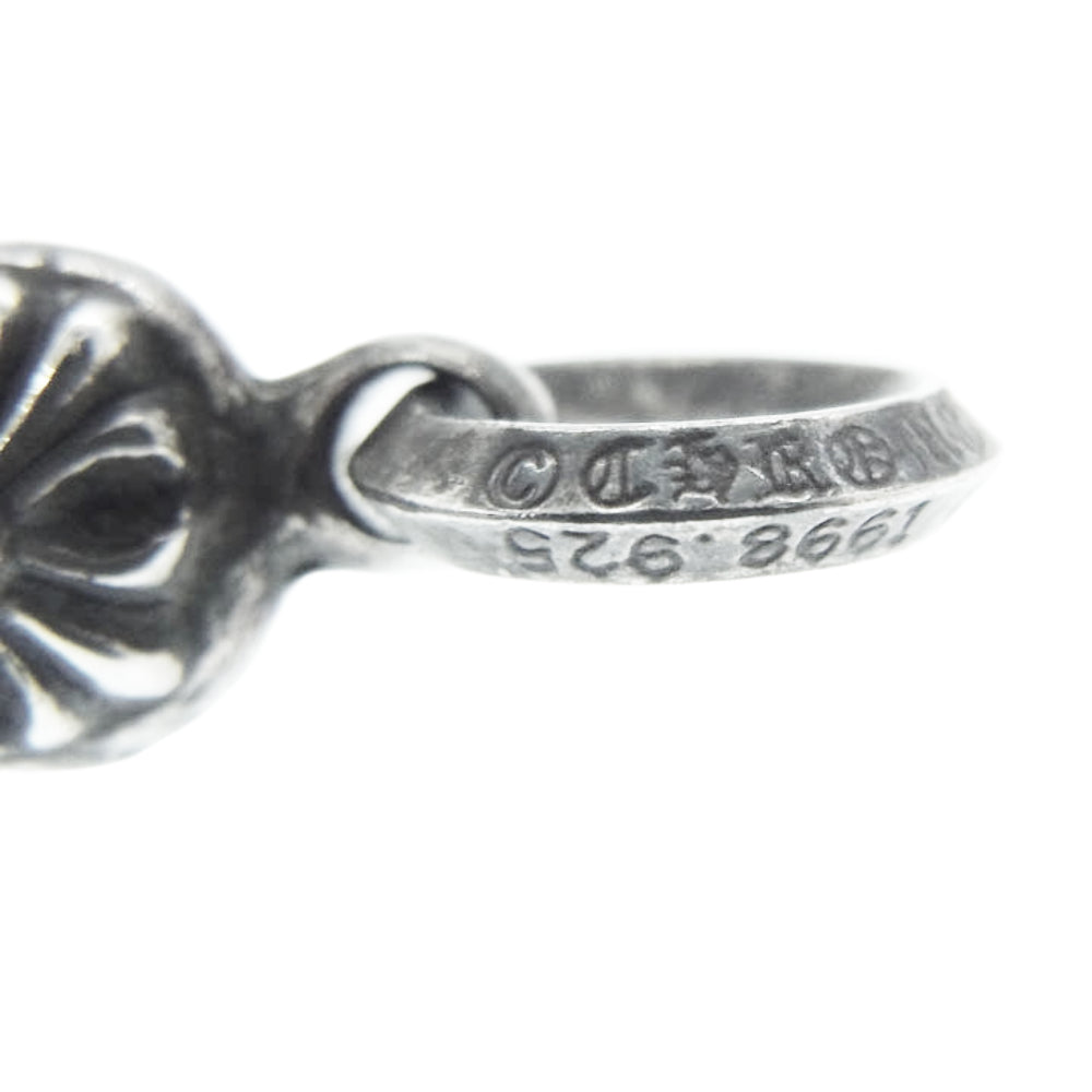 CHROME HEARTS クロムハーツ(原本無) 1B TNY CH CRS 1ボールタイニーCHクロス チャーム シルバー ネックレストップ シルバー系【中古】
