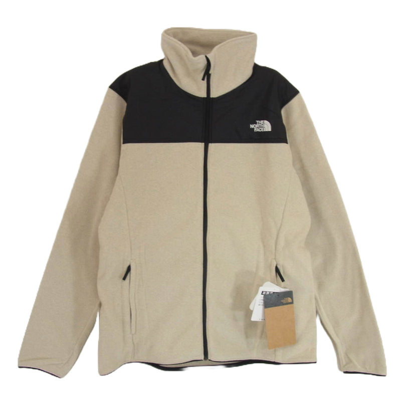 THE NORTH FACE ノースフェイス NLW72104 マウンテンバーサマイクロ フリース ジャケット オートミール  XL【新古品】【未使用】【中古】