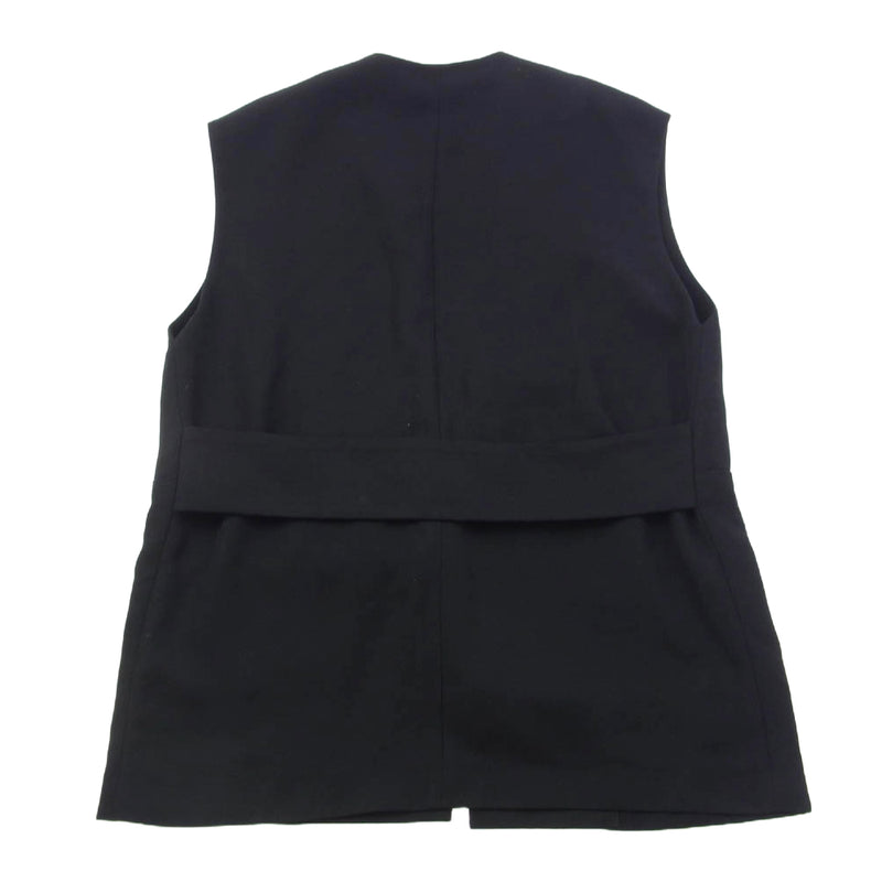 バックベルトデザインボックスジレ　FRAY I.D サイズ0 田中みな実着用 田中みな実さん着用 バックベルトデザインボックスジレ フレイ