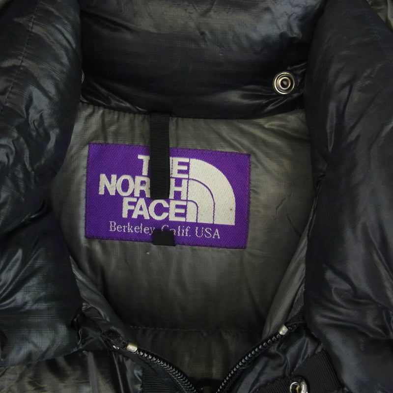 U*！様 THE NORTH FACE ダウンジャケット L パープル/ブラック THE NORTH FACE PURPLE LABEL (ザ ノースフェイス パープル