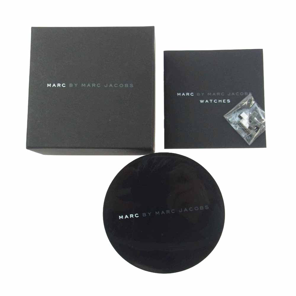 MARC BY MARC JACOBS マークバイマークジェイコブス MBM3036 クォーツ シルバー ウォッチ 腕時計 シルバー系【中古】
