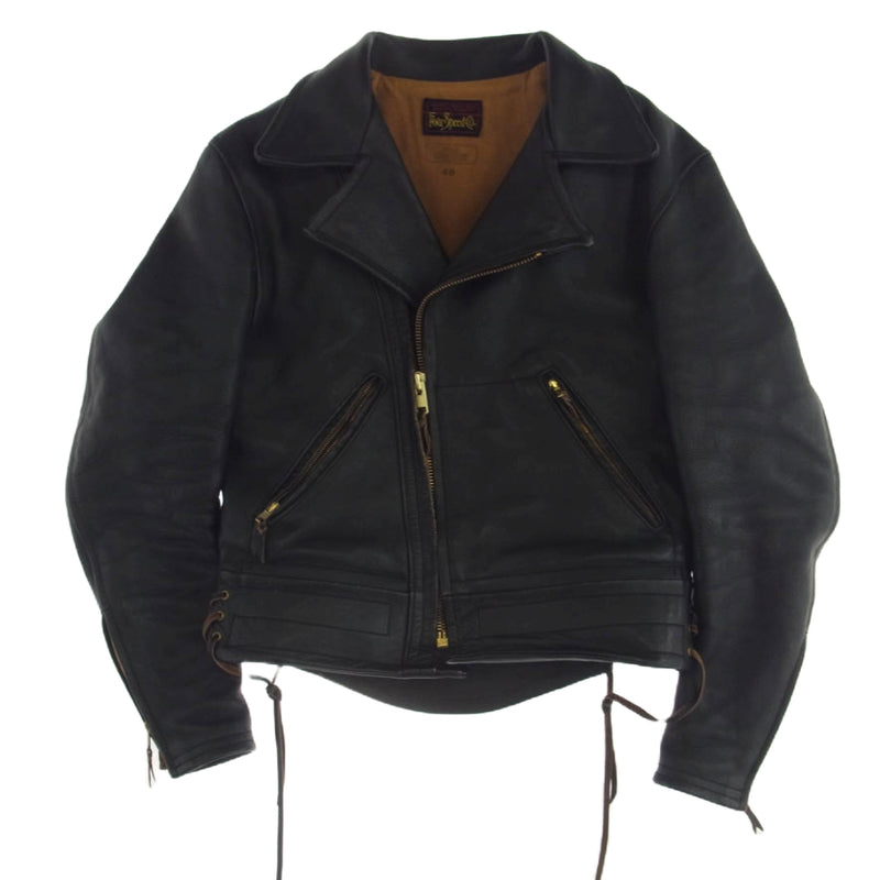 フォースピード ダブルライダース レザー ジャケット ブラック系