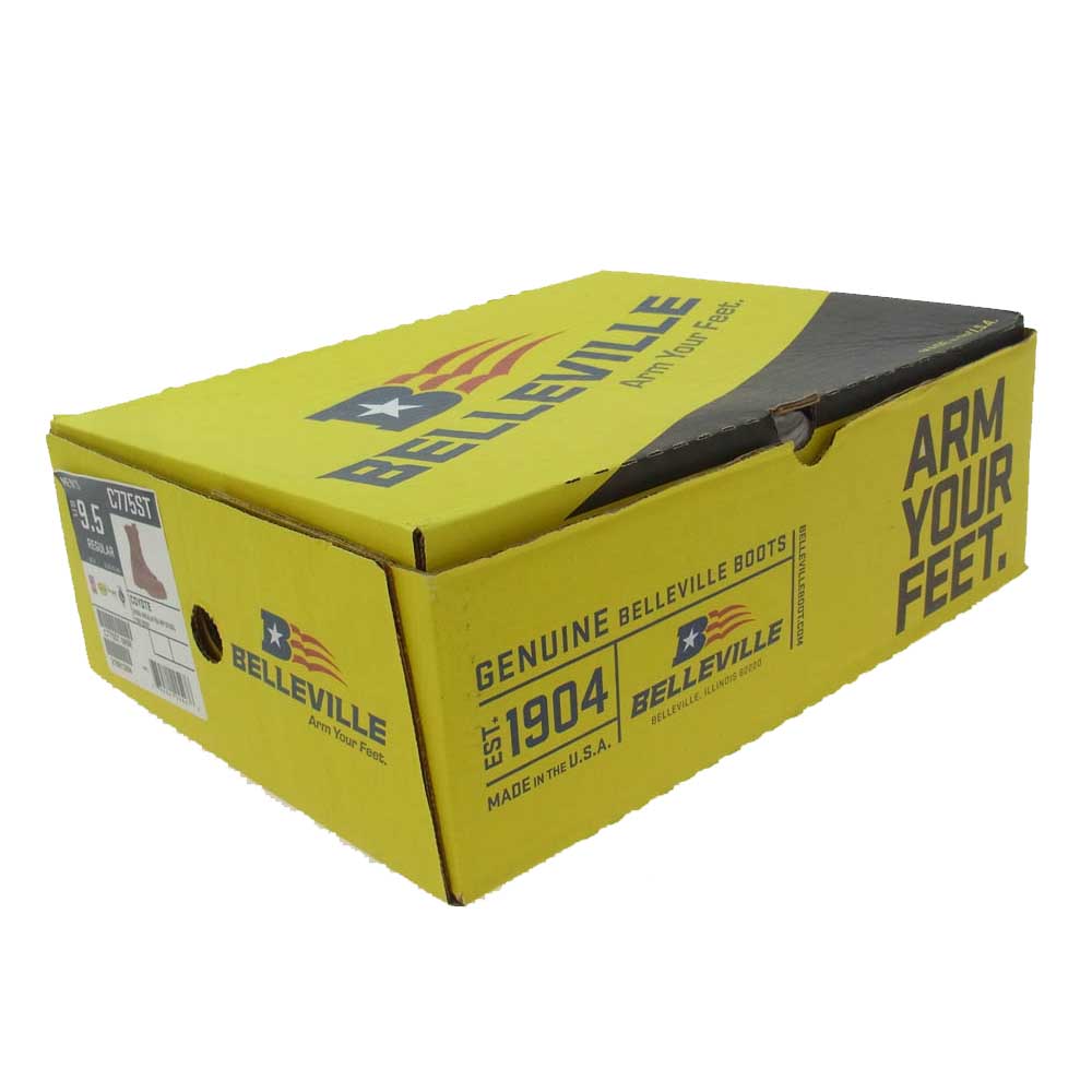 ベルヴィル C775ST U.S.ARMY シンサレート ゴアテックス コンバットブーツ スティール トゥ COYOTE ライトブラウン系 US9.5【新古品】【未使用】【中古】