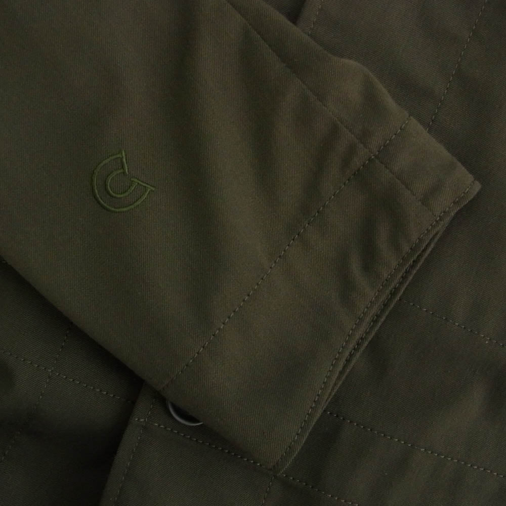 コロニー クロージング ウール 3B テーラードジャケット イージー スラックスパンツ セットアップ スーツ カーキ系 46【中古】