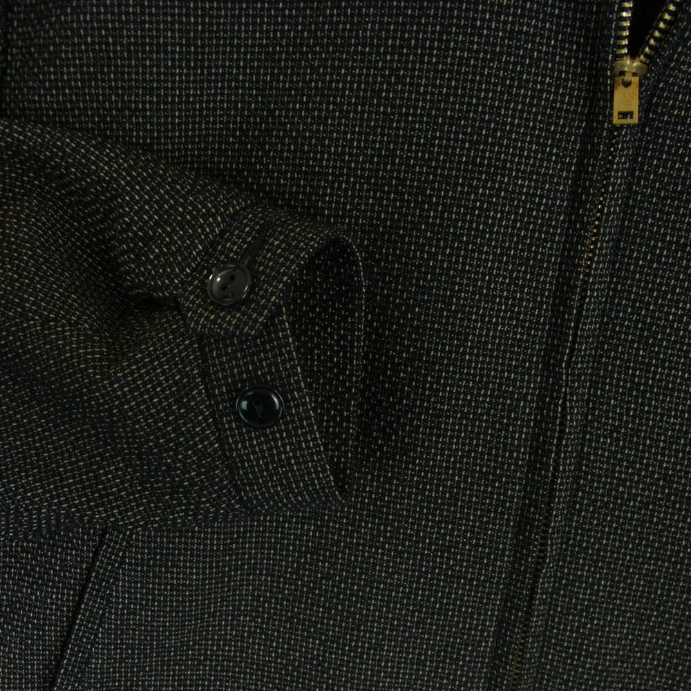 ネセサリーオアアンネセサリー SMOOTH'B 金ジップ ショート ブルゾン ジャケット ダークブラウン系 2【中古】