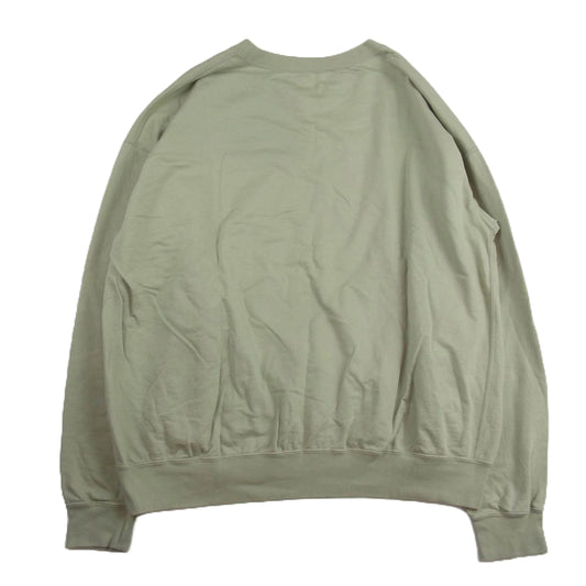 AURALEE オーラリー A9SP01NU SUPER HIGH GAUGE SWEAT BIG P/O スーパー ハイゲージ スウェット ビッグ プルオーバー グリーン系 5【中古】