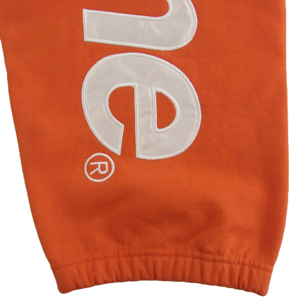 Supreme シュプリーム 24AW Satin Applique Sweatpant サテン アップリケ スウェットパンツ レッド系 L【美品】【中古】