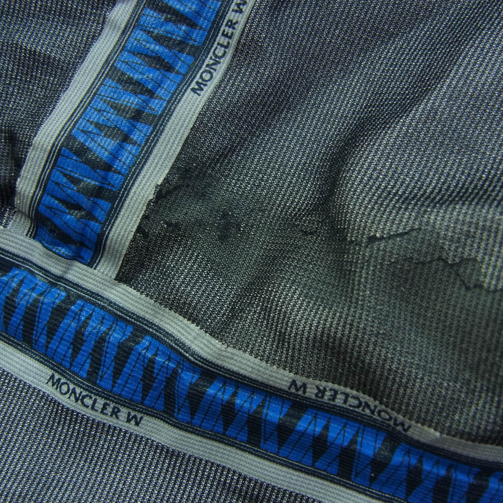 MONCLER モンクレール 141-09H-41009-35 W white mounteneering ホワイトマウンテニアリング PUKU 異素材切替 マウンテンパーカー ジャケット グレー系 1【中古】