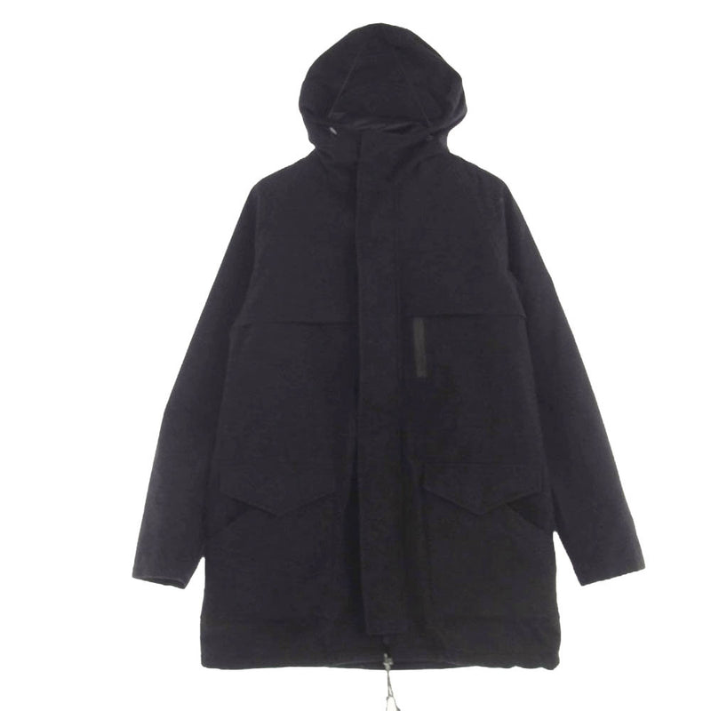 Y-3 Yohji Yamamoto ワイスリー ヨウジヤマモト 20AW GK4819 M CH3 MELTON GORE-TEX DOWN  PARKA メルトン ゴアテックス ダウン パーカー ダークグレー系 M【中古】