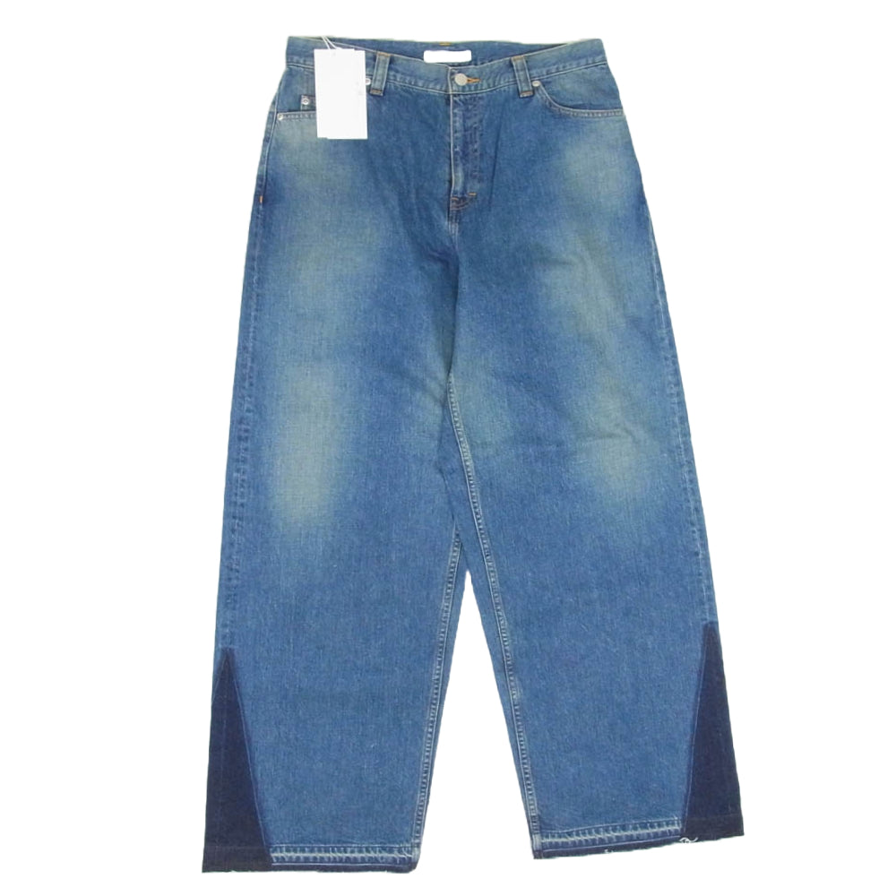 Jieda ジエダ jie-STD-PT22 USED BAGGY DENIM BLACK ユーズド加工