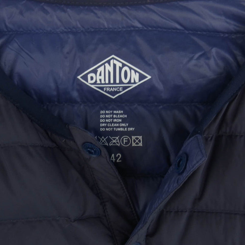 Danton ダントン 15A-KW-002 JD-8646 クルーネック インナー ダウン 