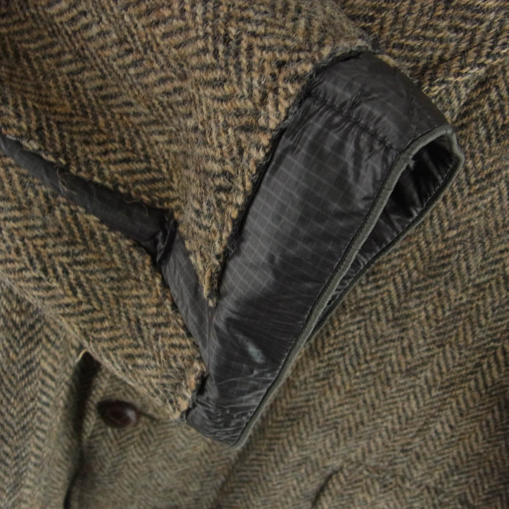 Needles ニードルス J0297 Rebuild by Needles × Harris Tweed ハリスツイード 再構築 ツイード ジャケット ブラウン系 M【美品】【中古】