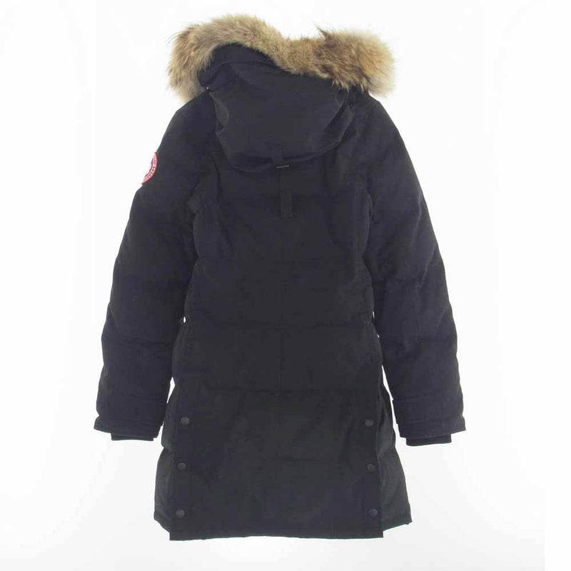 CANADA GOOSE カナダグース 2302JL 国内正規品 グリフィンタグ Mackenzie Parka Heritage マッケンジー  パーカ ヘリテージ ダウンコート ダウンジャケット ブラック系 S/P【中古】