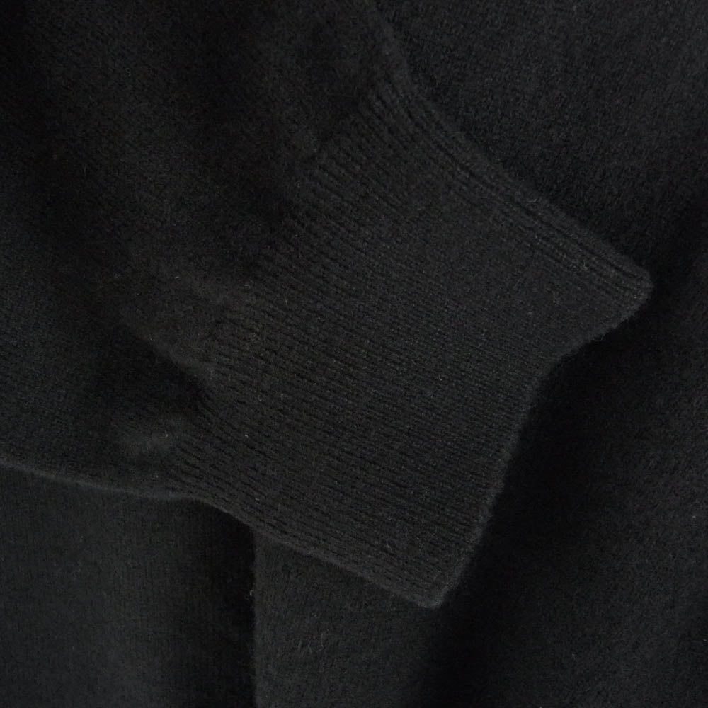 SOPHNET. ソフネット SOPH-232058 CASHMERE HIGH GAUGE CREWNECK KNIT カシミヤ ニット セーター クルーネック ブラック系 M【美品】【中古】