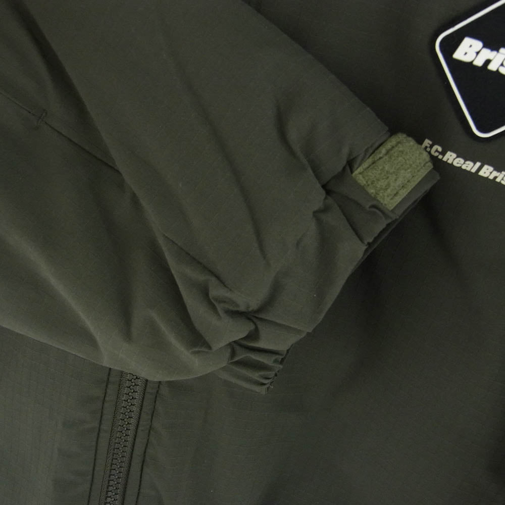 F.C.R.B. エフシーアールビー FCRB-242053 INSULATED VENTILATION JACKET ベンチレーション ジャケット プリマロフト カーキ系 L【新古品】【未使用】【中古】