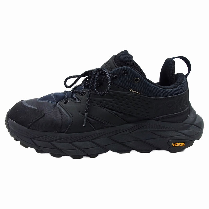 HOKA ONE ONE ホカ オネオネ 1122017 BBLC ANACAPA LOW GTX BLACK アナパカ ロウ ゴアテックス  スニーカー ブラック系 29cm【中古】