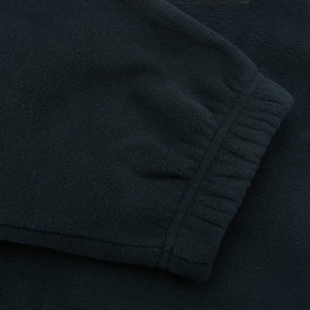 Supreme シュプリーム 24AW Polartec Facemask Half Zip Hooded Sweatshirt ポーラテック フェイスマスク ハーフ ジップ フーデッド スウェット ブラック系 L【美品】【中古】