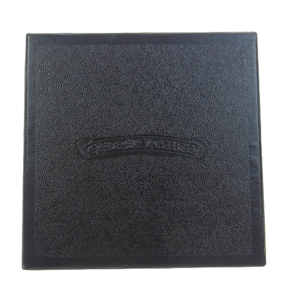 CHROME HEARTS クロムハーツ(原本無) TIE NEK SKNNY LTH CH PLUS レザー ネクタイ ブラック系【中古】