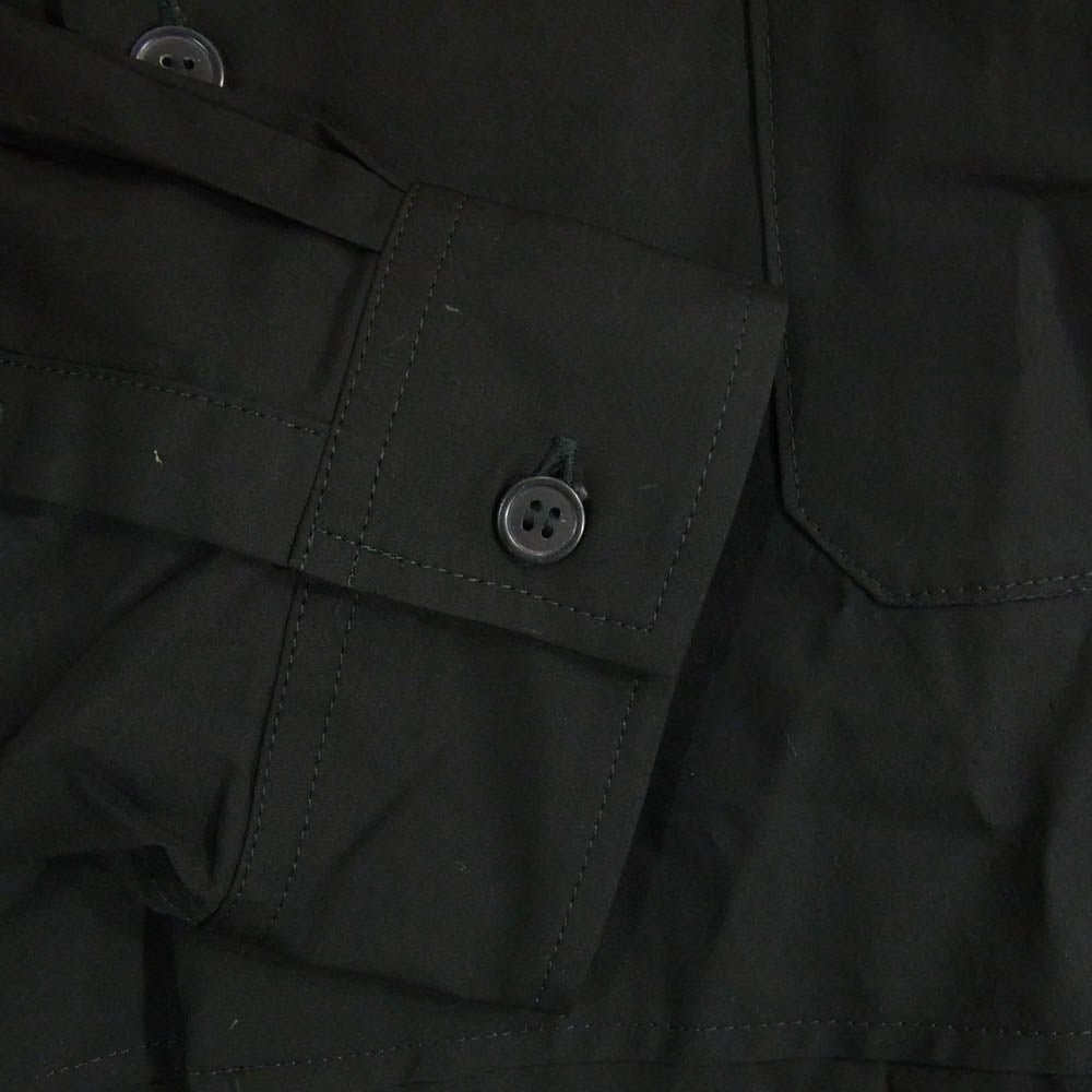 Yohji Yamamoto ヨウジヤマモト GroundY グラウンドワイ 24SS GS-B03-001-2 COTTON BROAD DUFFLE HOODED SHIRT コットン ブロード ダッフルフード シャツ ブラック系 03【新古品】【未使用】【中古】