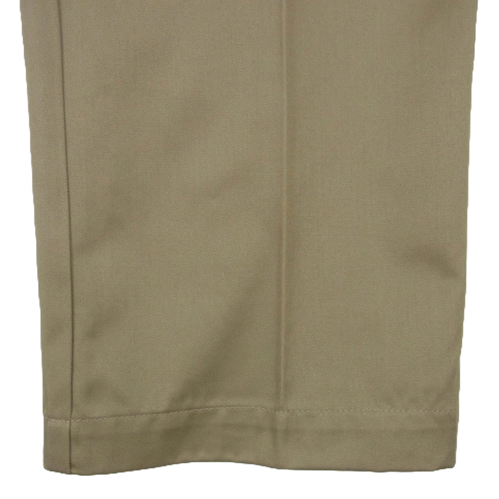 シオタ PTLM-113M スビンコットン ツイル ワーク パンツ ベージュ系 5【中古】