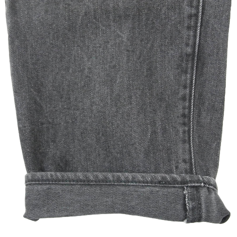 シオタ PTM-1STB 本藍 スビンコットン 13.5oz ストレート デニム パンツ ブラック系 31【中古】