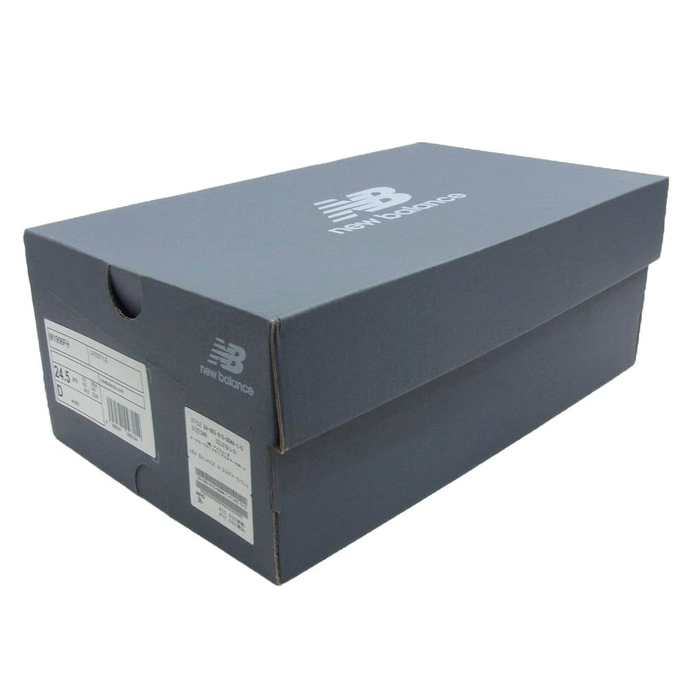NEW BALANCE ニューバランス M1906FH 1906 限定モデル スウェード メッシュ ローカット スニーカー ホワイト系 24.5cm【新古品】【未使用】【中古】