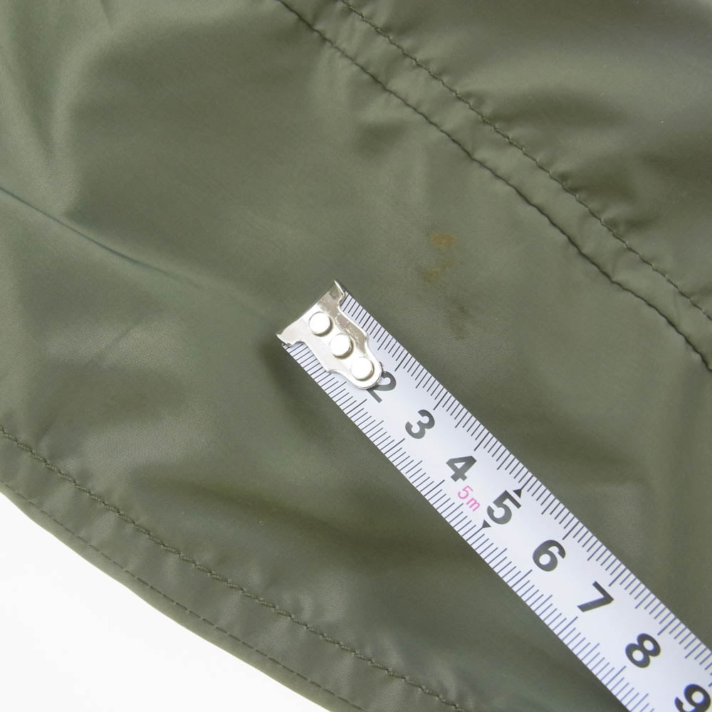 THE FLAT HEAD ザフラットヘッド GOOGIES ナイロン ブルゾン ジャケット グリーン系 XL【中古】