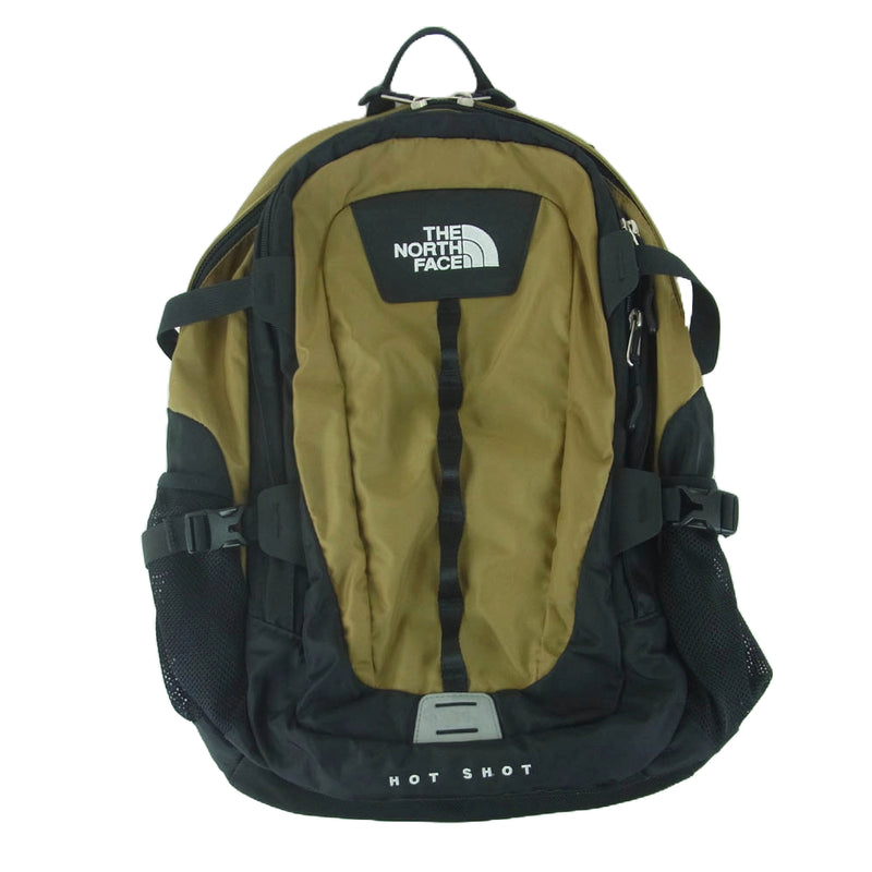 THE NORTH FACE ノースフェイス NM72006 Hot Shot CL ホット ショット クラシック リュックサック バックパック  デイパック ライトブラウン系 ブラック系【中古】