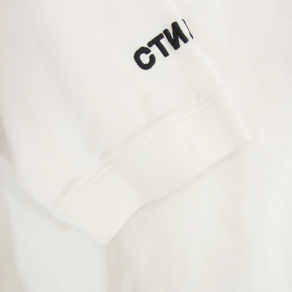 Heron Preston ヘロン プレストン HMAB017C99JER001 TURTLENECK COTTON T-SHIRT 長袖 カットソー ホワイト系 M【中古】