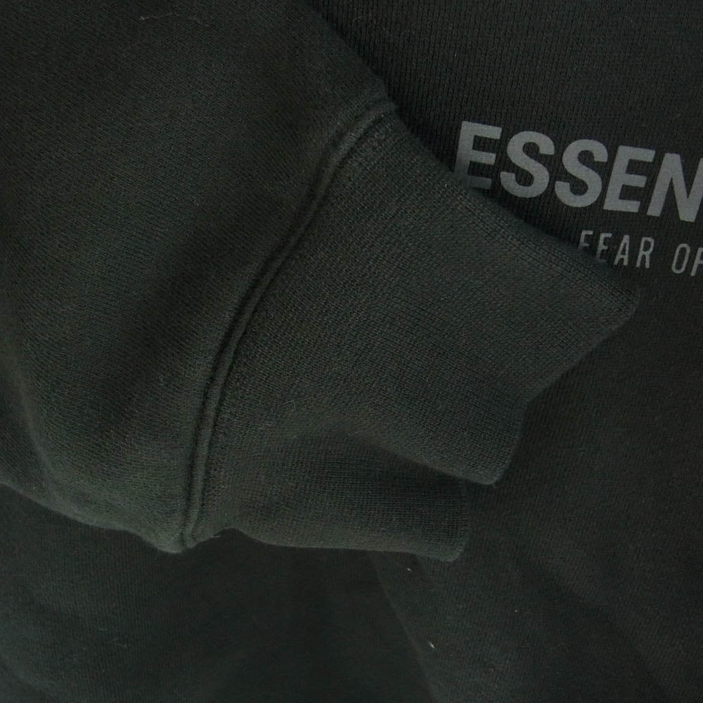 FEAR OF GOD フィアオブゴッド ESSENTIALS MOCK NECK SWEAT エッセンシャル モック ネック スウェット ブラック系 S【中古】