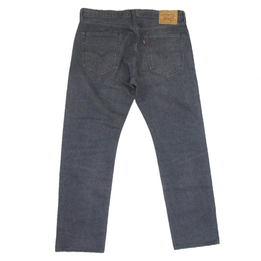 Levi's リーバイス 24AW × JJJound 501 Grey Stonewash denim pants ストーン ウォッシュ デニム パンツ ボタンフライ 刻印5286 ブラック系 36【極上美品】【中古】