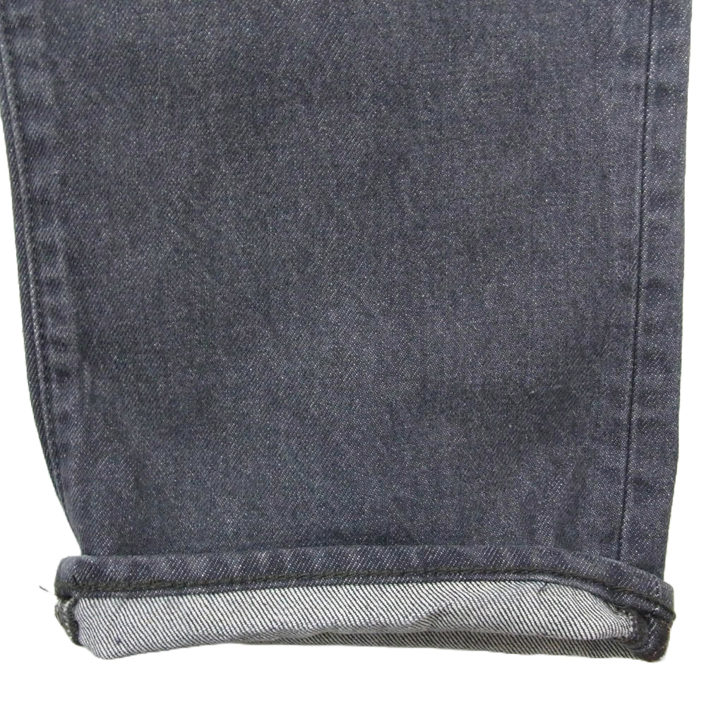 Levi's リーバイス 24AW × JJJound 501 Grey Stonewash denim pants ストーン ウォッシュ デニム パンツ ボタンフライ 刻印5286 ブラック系 36【極上美品】【中古】