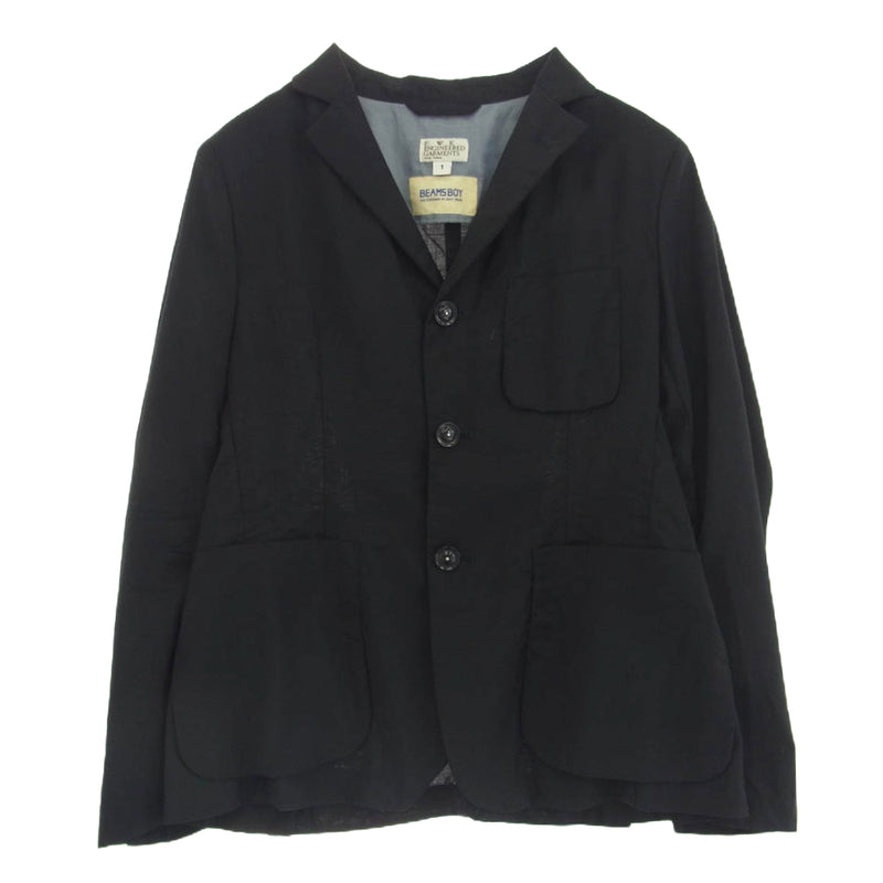 Engineered Garments エンジニアードガーメンツ × BEAMS BOY ベッドフォード ジャケット テーラード ジャケット ブラック  ブラック系 1【中古】